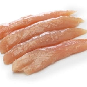 raw chicken tenders